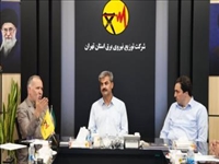 جلسه فرماندار شهریار با مدیران کل توزیع برق استان تهران و آبفا غرب تهران به منظور ایجاد هماهنگی جهت مدیریت تنش آب و برق